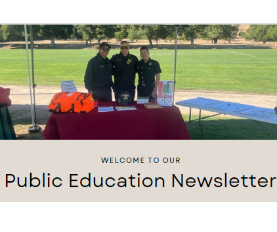 Public Education Newsletter - Fall Update